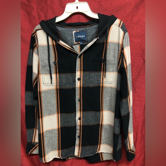 Kolby flannel sweater - Picture 1 of 8